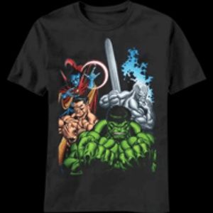 MARVEL T-SHIRT XL BLK HULKGROUP STYLE NO. 31197MS